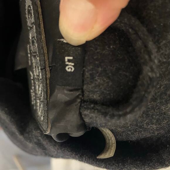 Women's Guess Pea Coat Jacket Long Wool Blend Buttons Preppy Classic Work Large - Picture 7 of 14